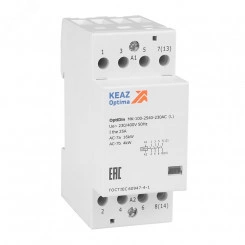 Контактор модульный OptiDin MK-100-2540-230AC (L) Контактор модульный OptiDin MK-100-2540-230AC (L)