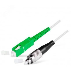 Шнур оптический spc SC/APC-FC/UPC 9/125 G.657A1 2.0мм 25м LSZH (патч-корд) Шнур оптический spc SC/APC-FC/UPC 9/125 G.657A1 2.0мм 25м LSZH (патч-корд)