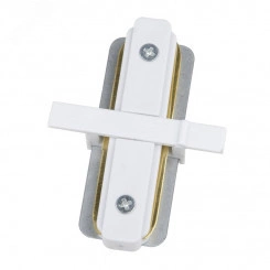 Соединитель UBX-Q123 R11 WHITE 1 POLYBAG для 2-х шинопроводов типа R, прямой внутренний. Однофазный белый Соединитель UBX-Q123 R11 WHITE 1 POLYBAG для 2-х шинопроводов типа R, прямой внутренний. Однофазный белый