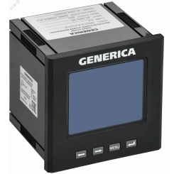 Мультиметр цифровой щитовой трехфазный DO RS-485 96х96мм LCD GENERICA