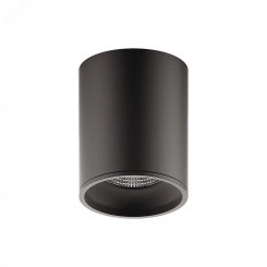 Светильник светодиодный накладной ДПО 12 Вт 900 лм 3000К 170-240В IP20 79х79х100мм монт d79мм Алюминий черный Overhead Светильник светодиодный накладной ДПО 12 Вт 900 лм 3000К 170-240В IP20 79х79х100мм монт d79мм Алюминий черный Overhead