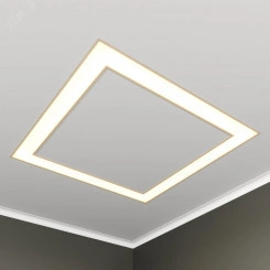 Светильник светодиодный RVE-LBX-HOLE-BOX-1046-VG (Квадрат с отв. 1046х1046х110мм S80мм 96Вт встраиваемый под шпаклевку 4000K Белый) Светильник светодиодный RVE-LBX-HOLE-BOX-1046-VG (Квадрат с отв. 1046х1046х110мм S80мм 96Вт встраиваемый под шпаклевку 4000K Белый)