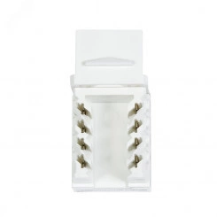 Модуль розеточный СегментЛАН Cat6 UTP, Keystone, белый, прозрачн. крышка, 90 градусов Модуль розеточный СегментЛАН Cat6 UTP, Keystone, белый, прозрачн. крышка, 90 градусов