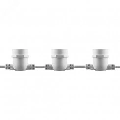 Гирлянда Белт-лайт 8м 10 патронов Е27 IP65 белый (комплект) Гирлянда Белт-лайт 8м 10 патронов Е27 IP65 белый (комплект)