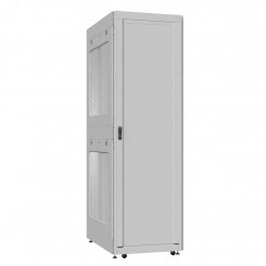 Шкаф серверный 52U 800х1200 передняя дверь: одностворчатая глухой металл IP51. задняя дверь: двустворчатая глухой металл IP51. боковые панели: перфорированные. цвет: серый RAL7035 