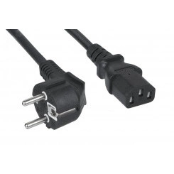 Кабель питания компьютера (Schuko+C13) (3x1.0). 3 м Кабель питания компьютера (Schuko+C13) (3x1.0). 3 м