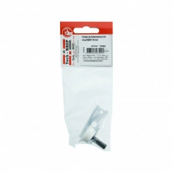 Опора металл.регулир. под ЛДСП 16 мм, М8, белая (1 шт) - пакет Tech-Krep