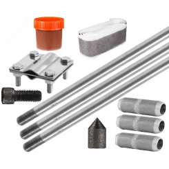 Комплект заземления из нержавеющей стали TORR-9Н-16