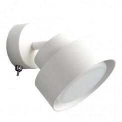 Светильник ДБО-12w GX53 без лампы наклонный с выключателем белый Светильник ДБО-12w GX53 без лампы наклонный с выключателем белый