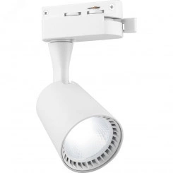 Светильник светодиодный трековый на шинопровод ДПО-12w 2700К 1080Лм белый Светильник светодиодный трековый на шинопровод ДПО-12w 2700К 1080Лм белый