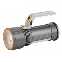 Фонарик кемпинговый походный ударопрочный, металлический алюминиевый корпус, 3 режима, регулируемый фокус, боковой светильник PA-805 Фонарик кемпинговый походный ударопрочный, металлический алюминиевый корпус, 3 режима, регулируемый фокус, боковой светильник PA-805