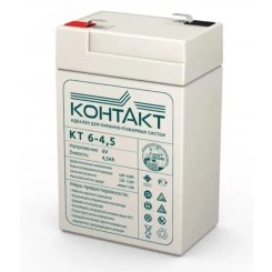 Аккумулятор КТ 6-4,5 6В 4.5Ач Аккумулятор КТ 6-4,5 6В 4.5Ач