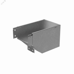 Угол верт. внеш. L 100х200 мм с разворотом трассы на 90 гр. ПЛЮС INOX304 Угол верт. внеш. L 100х200 мм с разворотом трассы на 90 гр. ПЛЮС INOX304