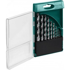 Набор сверл по металлу HSS-G 10шт(1-10мм), сталь М2(S6-5-2) Набор сверл по металлу HSS-G 10шт(1-10мм), сталь М2(S6-5-2)