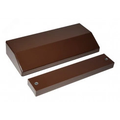 Замок электромагнитный ALM-250FT-24V, усилие удержания якоря 250 кгс, влагозащищенный, коричневый