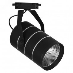 Светильник светодиодный трековый на шинопровод ДПО-12w 4000К 1080Лм черный