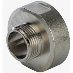 Переходник ВН 3/4'х1/2' никелированный, уп