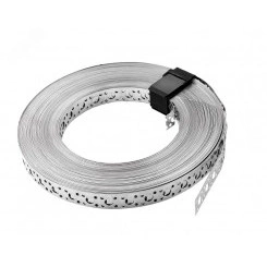 Лента перфорированная 20х25000, толщина 0,7 мм, Сендзимир цинк