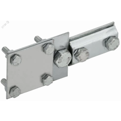 Зажим соединительный контрольный пруток 6-8мм-полоса 30мм оцинкованная сталь IEK