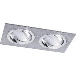 Светильник ИВО-2х50w G5.3 поворотный прямоугольный хром Светильник ИВО-2х50w G5.3 поворотный прямоугольный хром