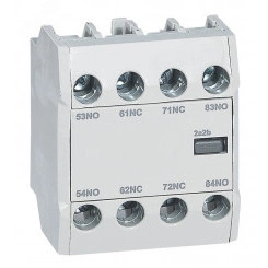 CTX3 Контакт вспомогательный фронтальный 4НЗ