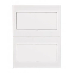 Корпус встраиваемый белая дверь 2 ряда 26 мод. IP41 ЩРВ-М