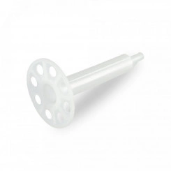 Тарельчатый дюбель гриб с гвоздем для ПМ IN90 белый (50 шт/уп) Тарельчатый дюбель гриб с гвоздем для ПМ IN90 белый (50 шт/уп)