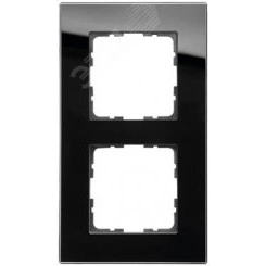 Рамка 2-постовая, стекло Black Glass Рамка 2-постовая, стекло Black Glass