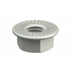 Гайка М8 с юбкой EEC8 EZ (100шт) Гайка М8 с юбкой EEC8 EZ (100шт)