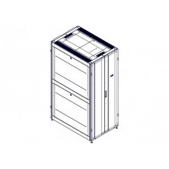Шкаф Uniprom. 42U-800/1200. боковые панели 4шт. черный Шкаф Uniprom. 42U-800/1200. боковые панели 4шт. черный