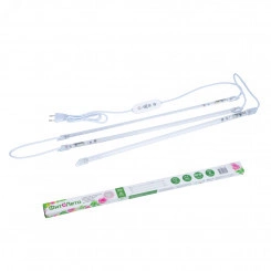 Светильник для растений светодиодный линейный ULZ-P03-10W-SPLE-TM IP65 CLEAR KIT03 540мм. Пластик. Спектр для фотосинтеза. В составе набора из 3-х штук. с таймером.ФитоЛето