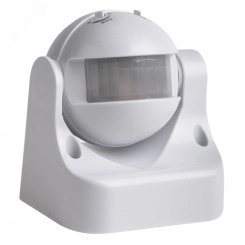 Датчик движения настенный ДДС02 180град 1200Вт 3-2000Лк 12м 10-420сек IP44 Датчик движения настенный ДДС02 180град 1200Вт 3-2000Лк 12м 10-420сек IP44