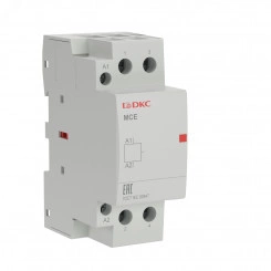 Контактор модульный YON max типа MCE, 2P, 40A, 240В, 2НО Контактор модульный YON max типа MCE, 2P, 40A, 240В, 2НО