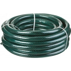 Шланг поливочный 3/4', 15 м, 10 атм, трёхслойный, армированный Шланг поливочный 3/4', 15 м, 10 атм, трёхслойный, армированный