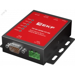 Преобразователь RS-232/485 в Ethernet, Modbus TCP/RTU/ASCII TSX EKF