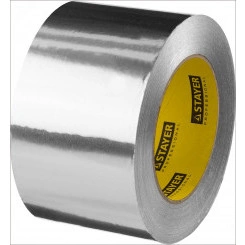 Лента аллюминиевая ProTape 75 мм х 50 м. до 120 °С