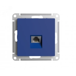 ATLASDESIGN РОЗЕТКА телефонная RJ11, механизм, АКВАМАРИН ATLASDESIGN РОЗЕТКА телефонная RJ11, механизм, АКВАМАРИН