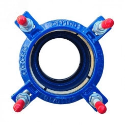 Муфта чугун соединительная для ПЭ труб Ду 50 (Дн 63-63) Ру10/16 Муфта чугун соединительная для ПЭ труб Ду 50 (Дн 63-63) Ру10/16