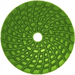 Диск алмазный полировальный гранит/мрамор d100 мм, светло-зеленый (зерно 1500) Диск алмазный полировальный гранит/мрамор d100 мм, светло-зеленый (зерно 1500)