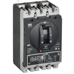 Выключатель автоматический в литом корпусе ARMAT 3P типоразмер D 150кА 160А расцепитель электронный продвинутый