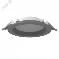 Светильник светодиодный ДВО-DL-01 Pro 15Вт 4000К 176х51 мм IP65/40 серый опал