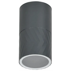 LIGHTING Светильник уличный 5110 потолочный под лампу GU10 IP65 серый IEK LIGHTING Светильник уличный 5110 потолочный под лампу GU10 IP65 серый IEK
