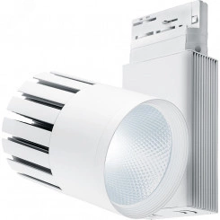 Светильник светодиодный трековый на шинопровод ДПО-30w 4000К 2700Лм трехфазный белый Светильник светодиодный трековый на шинопровод ДПО-30w 4000К 2700Лм трехфазный белый