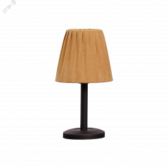 Светильник настольный ННБ 11-60-096 муар с абажуром МТ янтарь Светильник настольный ННБ 11-60-096 муар с абажуром МТ янтарь