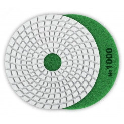 Круг алмазные гибкий шлифовальный (Черепашка) для мокрого шлифования, 100мм, №1000 Круг алмазные гибкий шлифовальный (Черепашка) для мокрого шлифования, 100мм, №1000