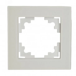 Рамка 1-местная, стекло, серия Катрин, GFR00-7001-01M, белый матовый Рамка 1-местная, стекло, серия Катрин, GFR00-7001-01M, белый матовый