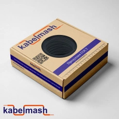 Провод силовой в коробке ПуВ 1х4ок черный (50м) однопроволочныйТРТС