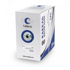 Витая пара UTP (U/UTP). категория 6. 4 пары (23 AWG). одножильный. нг(А)-LSLTx. зеленый (305 м) Витая пара UTP (U/UTP). категория 6. 4 пары (23 AWG). одножильный. нг(А)-LSLTx. зеленый (305 м)