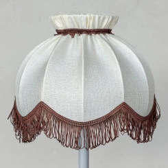 Абажур Ретро лён шампань E27 и.у. Абажур Ретро лён шампань E27 и.у.