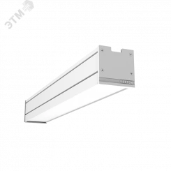 Светильник светодиодный Mercury Pro накладной 18 Вт 4000 К 514х65х65 мм IP54 RAL9003 белый муар с рассеивателем опал DALI